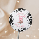 Search for cowgirl birthday stickers Pink