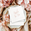 Search for bachelorette napkins Bride to be