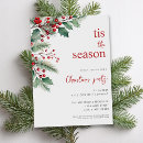 Search for tis the season invitations Modern