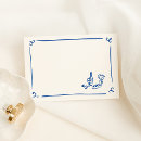 Search for navy blue place cards Typography