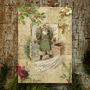Search for victorian christmas cards Old world santa claus