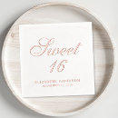 Search for sweet 16 napkins Script