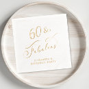 Search for 60th birthday napkins Stylish