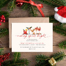 Search for cocktail holiday invitations Watercolor