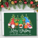 Search for gnome christmas cards Non photo