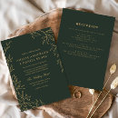 Search for leaf wedding invitations Botanical greenery