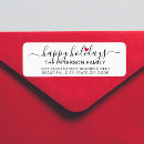 Search for holiday return address labels Cute
