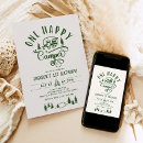 Search for camping 1st birthday invitations Forest