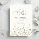 Search for flower bridal shower invitations Botanical