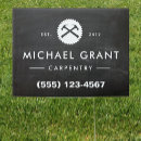 Search for construction business outdoor signs Carpenter