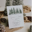 Search for snow bridal shower invitations Pine