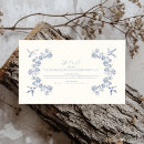 Search for classic wedding enclosure cards Toile de jouy