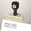 Search for wedding return address rubber stamps Create your own