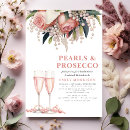 Search for pink pearl invitations Brunch and bubbly