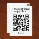 Search for qr code postcards Scan me