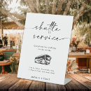 Search for transportation wedding signs Modern minimalist