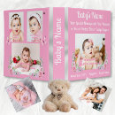 Search for 1st birthday photo album binders Girl