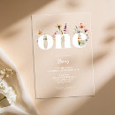 Search for boho 1st birthday invitations Rustic