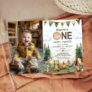 Search for happy camper 1st birthday invitations Boy