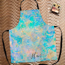 Search for beauty salon aprons Business name staff uniform