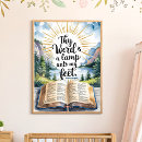 Search for thy word is a lamp posters Christian
