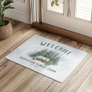 Search for cabin doormats Pine trees