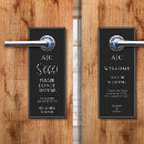 Search for hotel door hangers Elegant