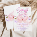 Search for butterfly baby shower invitations Gold glitter