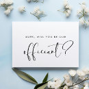 Search for will you be my officiant Elegant