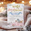 Search for winter onederland invitations Woodland animals