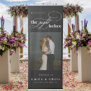 Search for rehearsal dinner banners Black and white