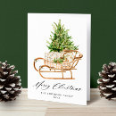 Search for sleigh christmas cards Elegant