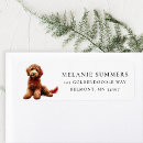 Search for goldendoodle return address labels Dog