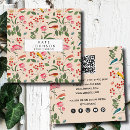 Search for birds business cards Flowers