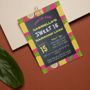 Search for hawaiian luau sweet 16 invitations Pineapple