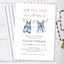 Search for cute gender reveal invitations Modern