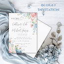 Search for pink and blue wedding invitations Elegant