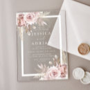 Search for floral frame wedding invitations Boho