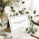 Search for handwritten wedding place cards Contemporary