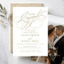 Search for white and gold engagement party invitations Script