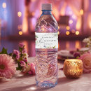Search for quinceanera water bottle labels Elegant