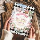 Search for tea for two birthday invitations Whimsical