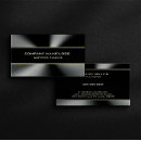 Search for gold text business cards Black