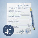 Search for who knows the couple best Bridal shower