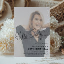 Search for hello sixty invitations Elegant
