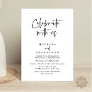 Search for casual wedding reception invitations Elopement