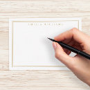 Search for gold border note cards Simple