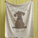 Search for chocolate lab blankets Retriever
