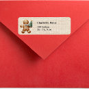 Search for gingerbread return address labels Xmas