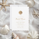 Search for seashell bridal shower invitations Seaside celebration